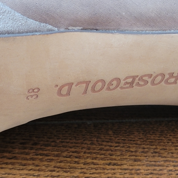 Rosegold Leather Heels - Picture 4 of 4